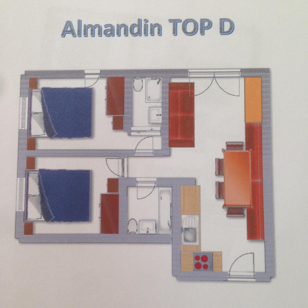 Almandin Apartments อิสชเกิล ภายนอก รูปภาพ
